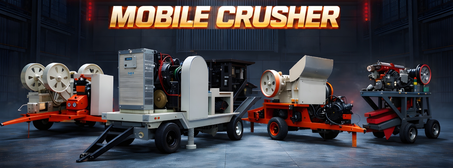 Crusher plant banner